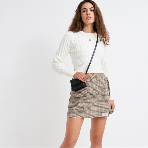 Urban Outfitters White Cable Knit Sweater - Picture 3 of 8